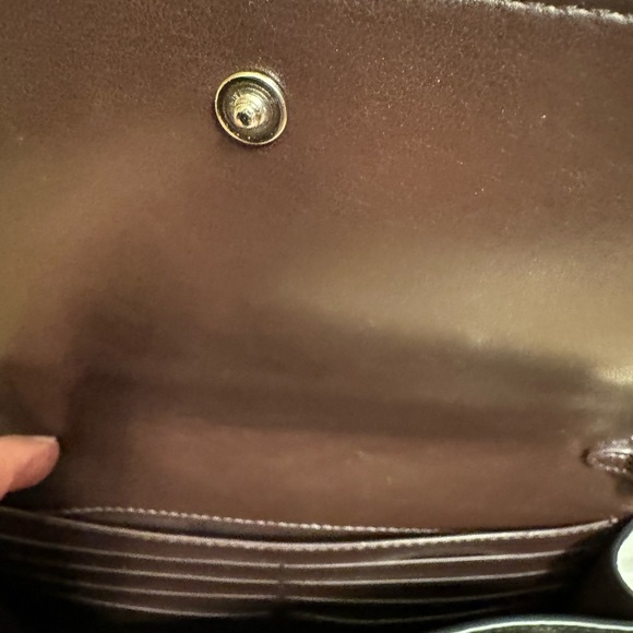 Coach black crossbody/clutch/shoulder purse - Picture 7 of 9